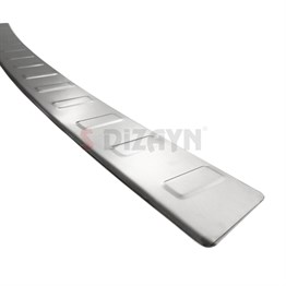 S-Dizayn Mercedes GLC X253 Krom Arka Tampon Eşiği 2015-2019