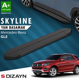 Mercedes GLE W166 Skyline Siyah Yan Basamak 193 Cm 2012-2019 A+ Kalite