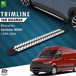 S-Dizayn Mercedes Sprinter W901 Orta Şase TrimLine Gri Yan Basamak 270 Cm 1998-2006 A+ Kalite