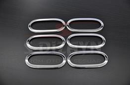 S-Dizayn Mercedes Sprinter W906 Krom Yan Reflektör Çerçevesi 6 Prç 2006-2013