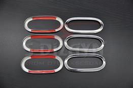 S-Dizayn Mercedes Sprinter W906 Krom Yan Reflektör Çerçevesi 6 Prç 2006-2013