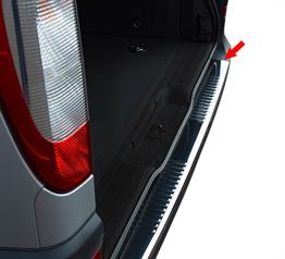 S-Dizayn Mercedes Viano W639 Krom Arka Tampon Eşiği 2004-2014