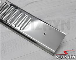 S-Dizayn Mercedes Vito Krom Arka Tampon Eşiği 2010-2014