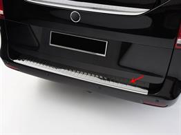 S-Dizayn Mercedes Vito W447 Krom Arka Tampon Eşiği 2014-2020