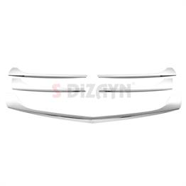 S-Dizayn Mercedes Vito W447 Krom Ön Panjur Geniş Model 5 Prç. 2014-2020