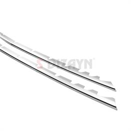 S-Dizayn Mercedes Vito W447 Krom Ön Tampon Çıtası 2 Prç. 2014-2020 Camlı Van