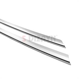 S-Dizayn Mercedes Vito W447 Krom Ön Tampon Çıtası 2 Prç. 2014-2020 Panelvan