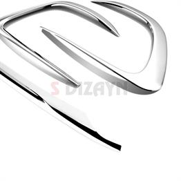 S-Dizayn Mercedes Vito W447 Makyajlı Krom Ön Tampon Alt Çıtası 3 Prç. 2024 Üzeri A+ Kalite