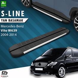 Mercedes Vito W639 Kısa Şase S-Line Aluminyum Yan Basamak 233 Cm 2004-2014 A+ Kalite
