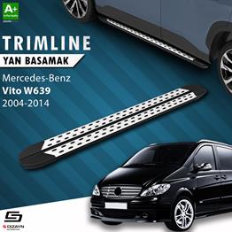 S-Dizayn Mercedes Vito W639 Kısa Şase TrimLine Gri Yan Basamak 238 Cm 2004-2014 A+ Kalite