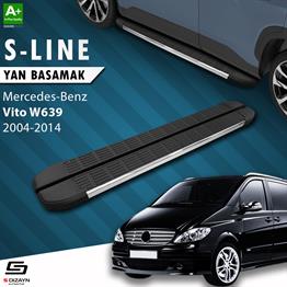 Mercedes Vito W639 Uzun Şase S-Line Krom Yan Basamak 253 Cm 2004-2014 A+ Kalite