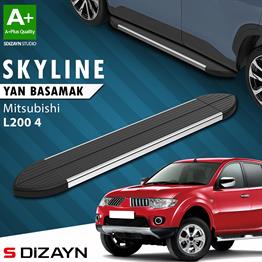 Mitsubishi L200 4 Skyline Krom Yan Basamak 193 Cm 2006-2015 A+ Kalite
