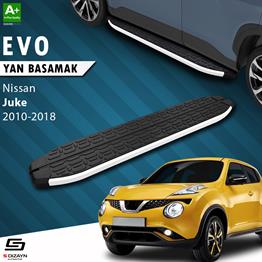S-Dizayn Nissan Juke Evo Aluminyum Yan Basamak 173 Cm 2010-2018 A+ Kalite