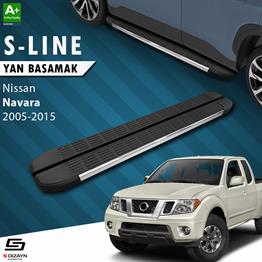 S-Dizayn Nissan Navara 2 S-Line Krom Yan Basamak 203 Cm 2005-2015 A+ Kalite