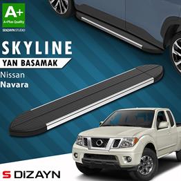 Nissan Navara 2 Skyline Krom Yan Basamak 203 Cm 2005-2015 A+ Kalite