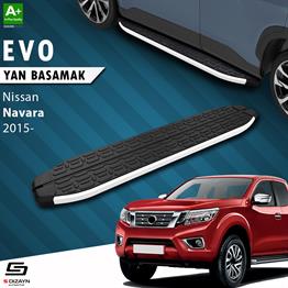 S-Dizayn Nissan Navara 3 Evo Aluminyum Yan Basamak 203 Cm 2015 Üzeri A+ Kalite
