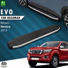 S-Dizayn Nissan Navara 3 Evo Krom Yan Basamak 203 Cm 2015 Üzeri A+ Kalite