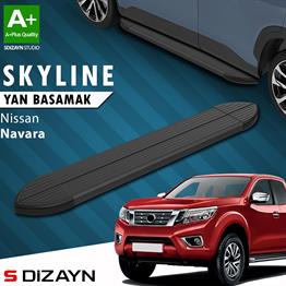Nissan Navara 3 Skyline Siyah Yan Basamak 203 Cm 2015 Üzeri A+ Kalite