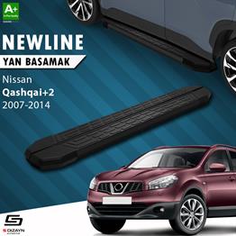 S-Dizayn Nissan Qashqai +2 NewLine Siyah Yan Basamak 183 Cm 2007-2014 A+ Kalite