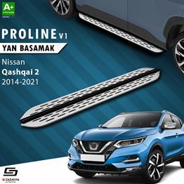 S-Dizayn Nissan Qashqai 2 OEM Still Pro V1 Aluminyum Yan Basamak 173 Cm 2014-2021 A+ Kalite