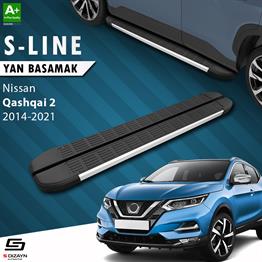 S-Dizayn Nissan Qashqai 2 S-Line Aluminyum Yan Basamak 173 Cm 2014-2021 A+ Kalite