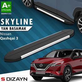 Nissan Qashqai 3 Skyline Aluminyum Yan Basamak 173 Cm 2021 Üzeri A+ Kalite