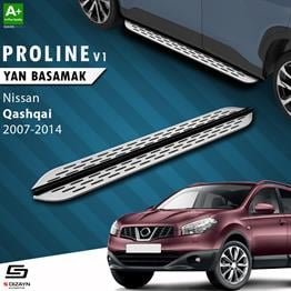 S-Dizayn Nissan Qashqai OEM Still Pro V1 Aluminyum Yan Basamak 173 Cm 2007-2014 A+ Kalite
