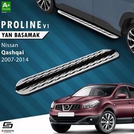 S-Dizayn Nissan Qashqai OEM Still Pro V2 Aluminyum Yan Basamak 173 Cm 2007-2014 A+ Kalite