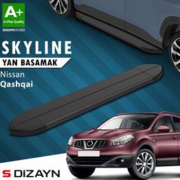 Nissan Qashqai Skyline Siyah Yan Basamak 173 Cm 2007-2014 A+ Kalite