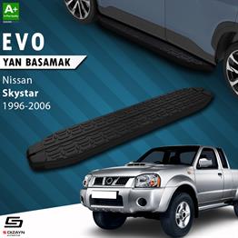 S-Dizayn Nissan Skystar Evo Siyah Yan Basamak 193 Cm 1996-2006 A+ Kalite