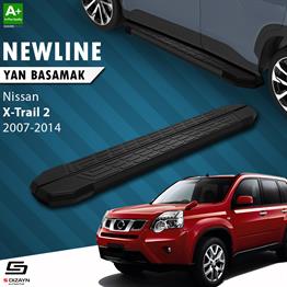 S-Dizayn Nissan X-Trail T31 NewLine Siyah Yan Basamak 173 Cm 2007-2014 A+ Kalite