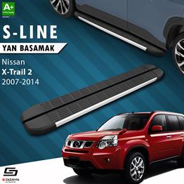 S-Dizayn Nissan X-Trail T31 S-Line Aluminyum Yan Basamak 173 Cm 2007-2014 A+ Kalite