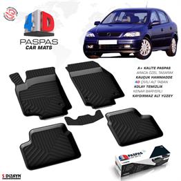 S-Dizayn Opel Astra G 4D Havuzlu Paspas 2000-2004 A+Kalite