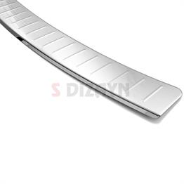 S-Dizayn Opel Astra H Station Wagon Krom Arka Tampon Eşiği 2004-2013