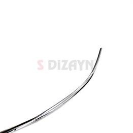 S-Dizayn Opel Astra J Krom Ön Tampon Çıtası 2012-2020