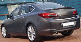 S-Dizayn Opel Astra J SD Krom Bagaj Alt Çıtası 2012-2020