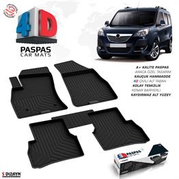 S-Dizayn Opel Combo D 4D Havuzlu Paspas 2012-2018 A+Kalite