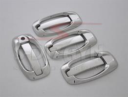 S-Dizayn Opel Combo D Krom Kapı Kolu 4 Kapı 8 Prç 2011-2018 (Çerçeveli-Set)