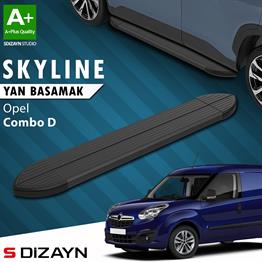 Opel Combo D Skyline Siyah Yan Basamak 193 Cm 2011-2015 A+ Kalite