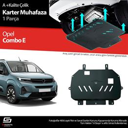 S-Dizayn Opel Combo E Çelik Karter Muhafaza Koruma 2023 Üzeri A+ Kalite