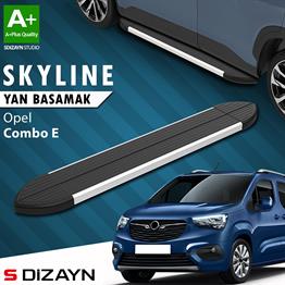 Opel Combo E Kısa Şase Skyline Aluminyum Yan Basamak 203 Cm 2018 Üzeri A+ Kalite