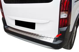 S-Dizayn Opel Combo E Krom Arka Tampon Eşiği 2019-2023