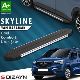 Opel Combo E Uzun Şase Skyline Krom Yan Basamak 213 Cm 2018 Üzeri A+ Kalite