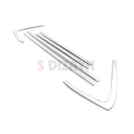 S-Dizayn Opel Corsa F Krom Cam Çıtası 6 Prç. 2019 Üzeri