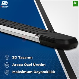 S-Dizayn Opel Frontera NewLine Krom Yan Basamak 183 Cm 2024 Üzeri A+ Kalite