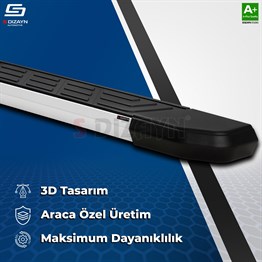 S-Dizayn Opel Grandland 2 Hybrid Benzinli NewLine Aluminyum Yan Basamak 193 Cm 2024 Üzeri A+ Kalite