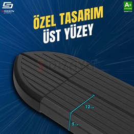 S-Dizayn Opel Grandland 2 Hybrid Benzinli Skyline Siyah Yan Basamak 193 Cm 2024 Üzeri A+ Kalite