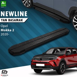 S-Dizayn Opel Grandland 2 Hybrid Benzinli NewLine Siyah Yan Basamak 193 Cm 2024 Üzeri A+ Kalite