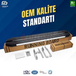 S-Dizayn Opel Grandland X NewLine Aluminyum Yan Basamak 183 Cm 2017-2024 A+ Kalite