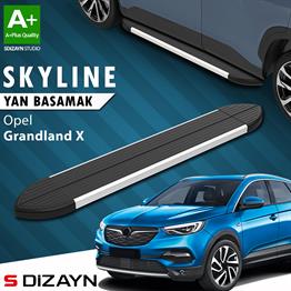 Opel Grandland X Skyline Aluminyum Yan Basamak 183 Cm 2017-2024 A+ Kalite
